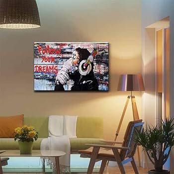 額装品/Follow Your Dreams/バンクシー/ポスター 額装済/30%OFF/バンクシー/Follow Your Dreams : azポスター